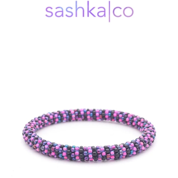 Sashka-Co Glass Bead Bangle - Picture 5 of 7